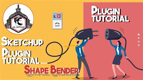 Sketchup Plugins Tutorial How To Use Shape Bender In Sketchup Youtube