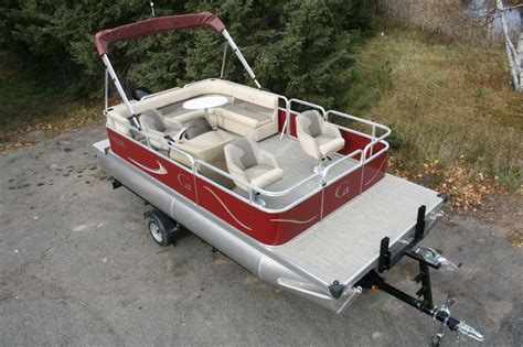 New 18 Grand Island Pontoon Boat 50 Four Stroke And Trailer 2021 For Sale For 28999 Boats