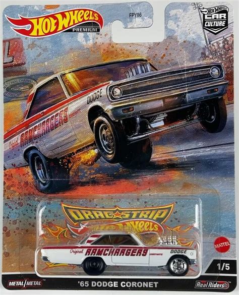 Hot Wheels Car Culture Dragstrip Demons Dodge Coronet Scale