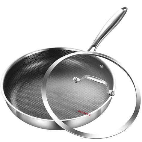 Snapklik DELARLO Whole Body Tri Ply Stainless Steel 12 Inch