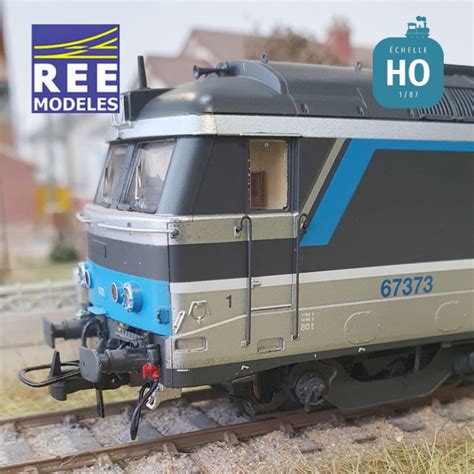 Locomotive Diesel Bb 67373 Sncf Ep V Vi Digital Son Ho Ree Mb 154s