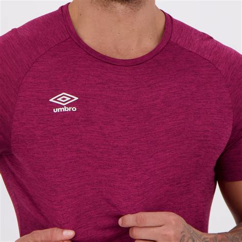 Camiseta Umbro Twr Flat New Vinho Mescla Futfanatics