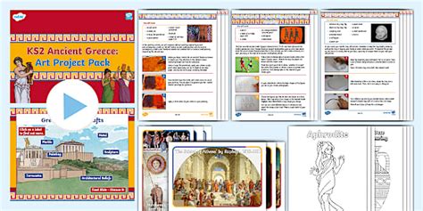 Ks2 Ancient Greece Art Project Pack Hecho Por Educadores