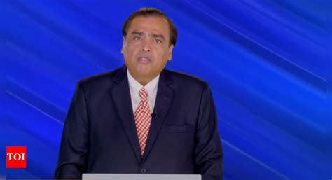 Reliance Agm Live Updates Ril Chairman Mukesh Ambani Addresses