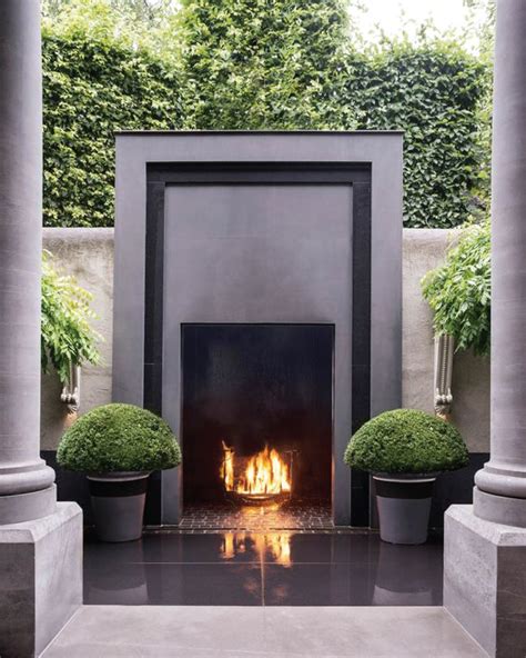 on trend: outdoor fireplaces — McCabe House