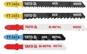 Brzeszczot Yato Brzeszczoty Do Wyrzynarki MIX 5SZT YT 3445 Opinie I
