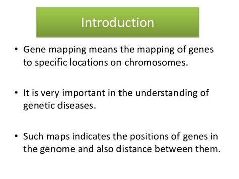 Gene mapping methods