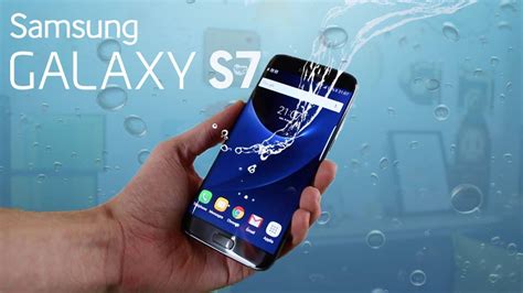 Galaxy S7 Vs Water Résiste T Il à Leau Test Waterproof Youtube