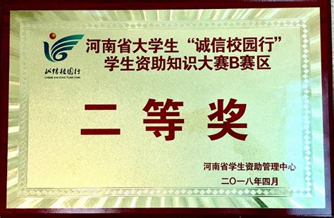 我校荣获省“诚信校园行”学生资助知识大赛b赛区二等奖 三门峡职业技术学院