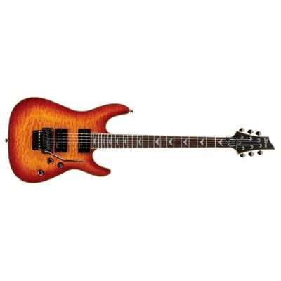 Schecter Omen Extreme Fr With Floyd Rose Vsb Vintage Sunburst B Stock