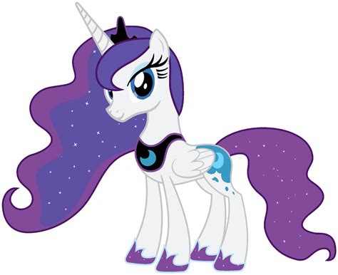 Princess Luna And Rarity Color Fusion By Jadacartoon123 On Deviantart