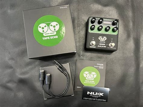 Nux Ndd Tape Echo Emulator Delay Pedal New Murphy S Music