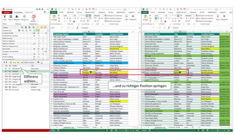 Synkronizer Excel Tabellen Vergleichen Excel Dateien Zusammenf Hren