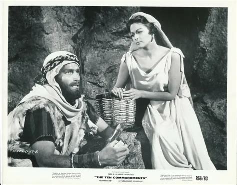 Charlton Heston And Yvonne De Carlo The Ten Commandments Directed The