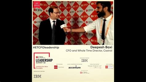 castrol india cfo  agile etcfo