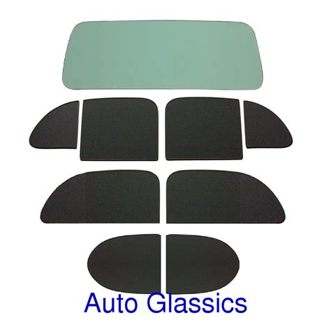 1937 Plymouth P4 2 Door Sedan Classic Auto Glass Kit New Replacement