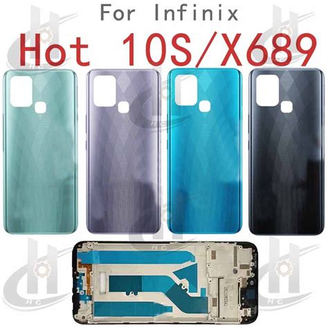 สาหรบ Infinix Hot S X แบตเตอรฝาหลง กรอบดานหนา LCD Shopee Thailand