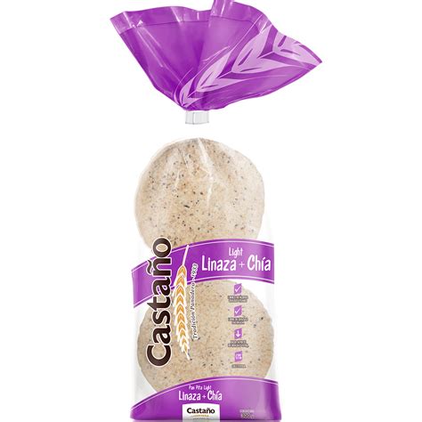 Pan Pita Linaza Chia 300 G Castaño A Domicilio Ayf Market Gourmet