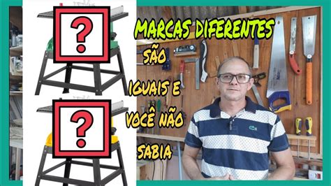 Duas serras circular de bancada de marcas diferentes más que são a