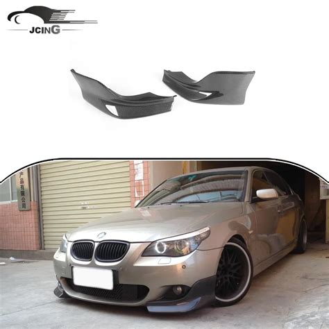 M Tech Carbon Fiber Front Lip Splitter For Bmw E60 Buy Front Splitter