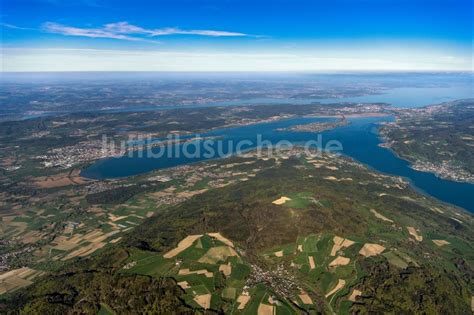 Steckborn Von Oben Seen Kette Und Uferbereiche Des Sees Untersee Am