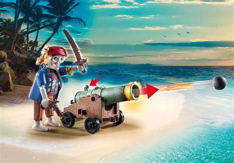 Playmobil Pirate Treasure Island With Rowboat Imagination Toys