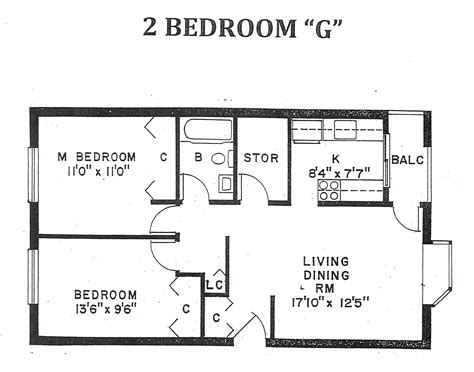 Floor Plans – Lake Street Apartments / Belvedere Housing LP