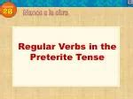 Ppt Leer Creer O R Destruir Caerse Irregular Preterite I Y