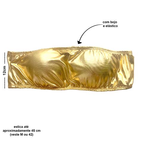 Conjunto Biquini Hot Pants Laminado Metalizado Cole O Carnaval