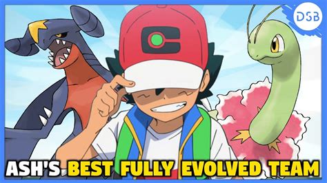 Ash Best Fully Evolved Pokemon Team Ash Ultimate Team In Hindi Ash Strongest Pokemon Youtube