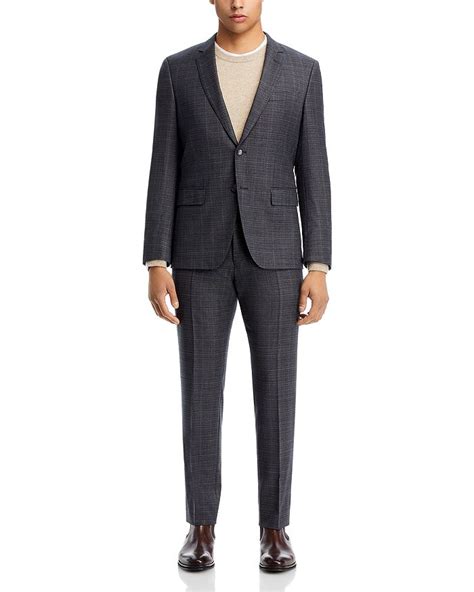 Boss H Huge Tonal Windowpane Slim Fit Suit Bloomingdales