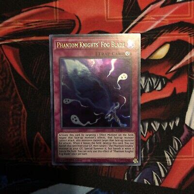 Yugioh Phantom Knights Fog Blade Gftp En Ultra Rare St Edition Ebay