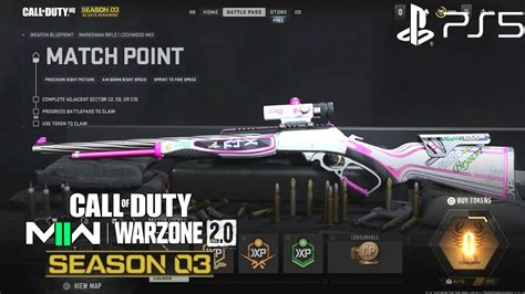 Lockwood Mk2 Match Point Skin Mw2 Cod Mw2 Season 3 Weapon Skins