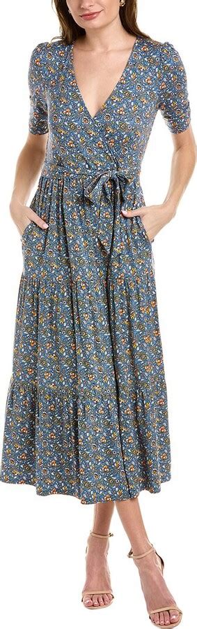 Boden Tiered Wrap Jersey Maxi Dress Shopstyle