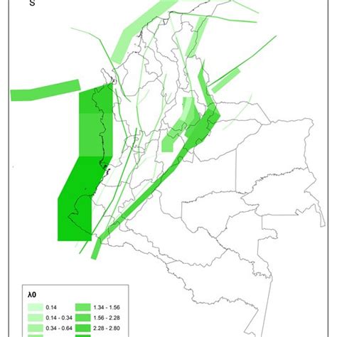 Zonificaci N S Smica Para El Coeficiente De Dise O Pga Datos Extra Dos