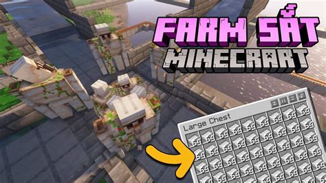 Cách Làm Máy Farm Sắt Trong Minecraft Pe Pc 6 Cách Đơn Giản