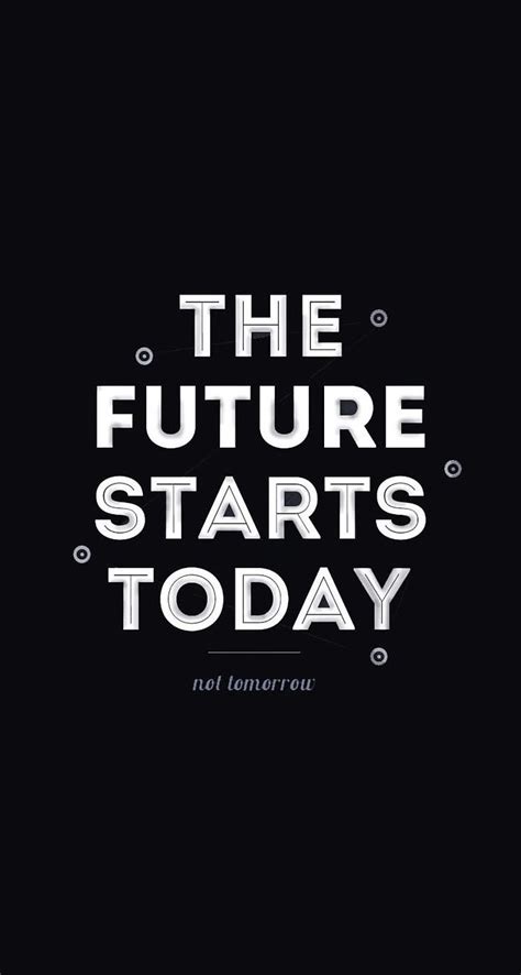 The future starts today motivational quote black, study iphone HD phone ...