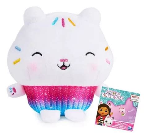 Pastelillo Cakey Cat Gabby Dollhouse Casa De Muñecas 20cm MercadoLibre