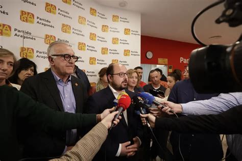 Fotos de la Ejecutiva del PAR en la que se ha votado la destitución de