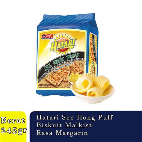 Jual Hatari Biskuit Gabin G Cream Crackers See Hong Puff