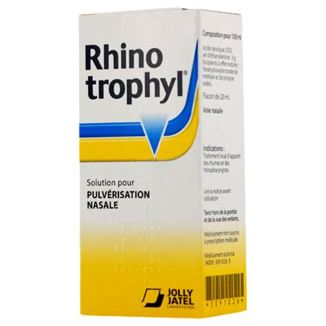 Jolly Jatel Rhinotrophyl Solution Pour Pulv Risation Nasale Ml Sur