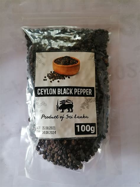 Ceylon Black Pepper 100g Whole Online Shopping For Electronics