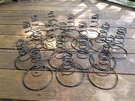 9 Vintage Tornado Style Rusty Metal Bedsprings Industrial Etsy