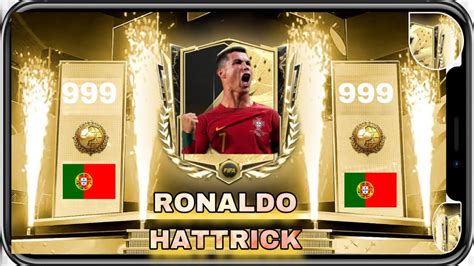 FIFA MOBILE RONALDO HATTRICK EVERY SKILL MOVES Football Gameplay