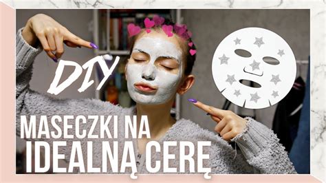 DIY DOMOWE MASECZKI NA IDEALNĄ CERĘ TRĄDZIK PRZEBARWIENIA YouTube