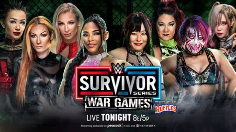 Becky Lynch Bianca Belair Charlotte Flair And Shotzi Vs Bayley Iyo Sky Kairi Sane And Asuka