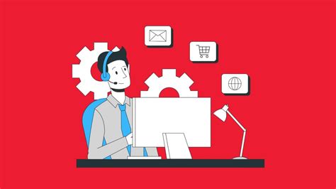 management animation stock video footage