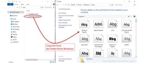 Cara Nak Menambah Font Di Windows Damariszebfrank