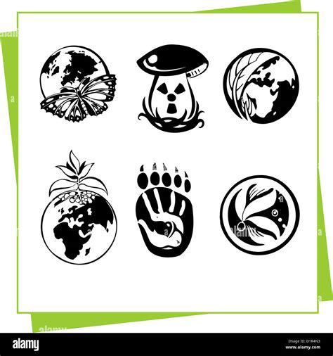 Ecology - illustration Stock Photo - Alamy