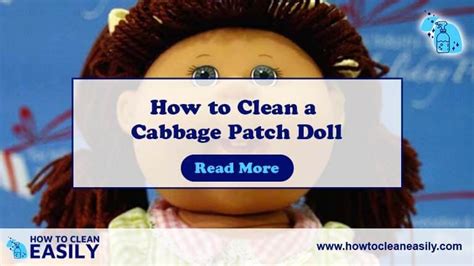 how to clean a cabbage patch doll